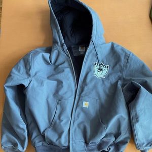 Carhartt Coat Grey Raiders Embroidered 